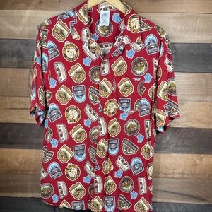 2021 Disney Parks Fort Wilderness 50th Anniversary Adult Camp Shirt S